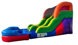 double20trouble20inflatable20water20slide20rental20tulsa20o 5 12ft Double Trouble Dual Lane Water Slide